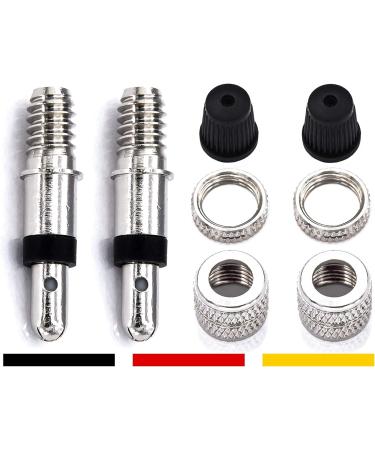 Bicycle Valves Replacement Set - 8 Parts Dunlop Flash Valve Kit for PUKY City & Holland Bikes | Durable Spare Parts & Accessories - Buy Online on SooperMarket.com