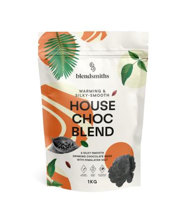 BLENDSMITHS | House Chocolate Blend | Velvety Ivory Coast Cocoa Drinking Chocolate | 1kg Box - 45 servings Chocolate 1 kg (Pack of 1)