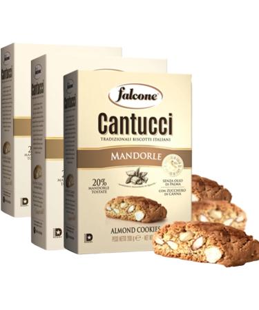 Falcone Almond Cantucci 200g Pack of 3 - Mandorle Cantuccini - Buy Online on SooperMarket.com