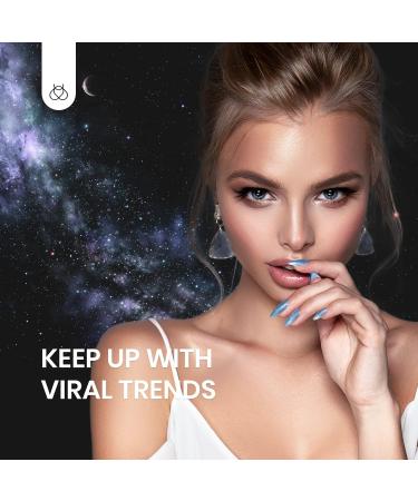 Beetles 6 Colors Holographic Glitter Cat Eye Gel Polish Kit with Magnet Romantic Galaxy Series Soak Off Uv Led Gel Nail Polish Home Diy Manicure Nail Salon Varnish 11-Romantic Galaxy - Buy Online on SooperMarket.com