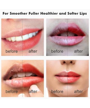 Silicone Lip Scrub Brush | Exfoliating Double-Sided Lip Scrubber Tool | Smoother & Fuller Lips | 3 Colors, 3 PCS - Buy Online on SooperMarket.com