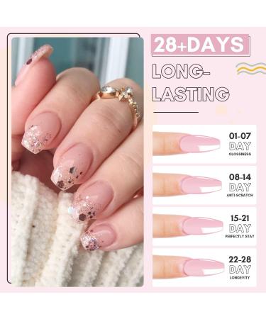 Makartt Poly Nail Gel 50ML Natural Pink Builder Gel Nail Gel Trendy Nail Art Design Nail Extension Gel Salon Nail Easy DIY at Home P-21 - Buy Online on SooperMarket.com