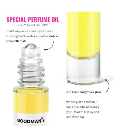 Goodman's Women Perfume Roll-On Fragrance Oil Long Lasting Luxury Rollerball Mini Perfume Alcohol Free 10ml (Caramel Pistachio) - Buy Online on SooperMarket.com