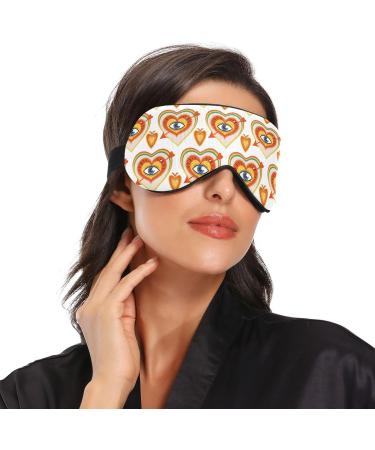 Haskirky Light Blocking Eye Mask for Deep Sleep | Adjustable for Men and Women | Ideal for Travel, Yoga, and Meditation - Buy Online on SooperMarket.com