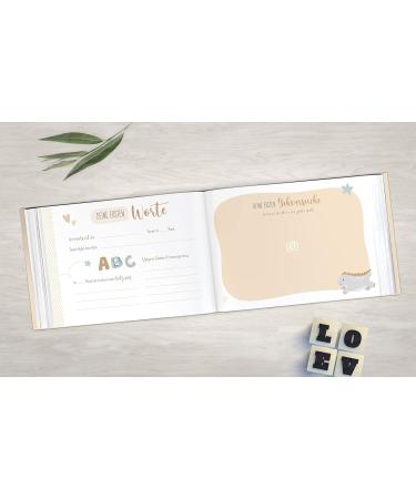 Personalized Baby Album - My First Year for Girls | 104 Pages of Beautiful Memories & Moments - Buy Online on SooperMarket.com