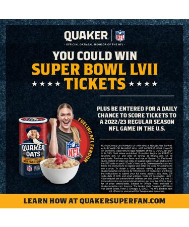 Quaker Organic Non-GMO Instant Oatmeal Original 8 Packets x 6 - USDA Certified - Buy Online on SooperMarket.com
