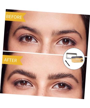 Angoily 2 Pcs Styling Cream Wax and Clear Brow Wax Makeup Wax Stick Earth Tones - Buy Online on SooperMarket.com