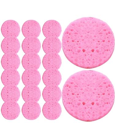 Face Wash Sponges - Wood Pulp Cotton Face Cleansing Sponge | Cosmetic Spa Sponges Cellulose Facial Sponges for Fase Washing Makeup Removal