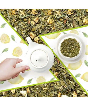 Plant Gift Lemon Yerba Mate Tea Oganic Fruit Herbal Tea All Natural Flavors Loose Apple Pineapple Non GMO Vegan Tea Bags Into Iced Tea & Hot Tea 70G/2.5oz - Buy Online on SooperMarket.com