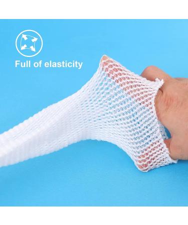 Konmee 6 Fix Net Tubular Bandage - Elastic Net Wound Dressing for Knee/Calf/Ankle - 32.8FT Long - Buy Online on SooperMarket.com