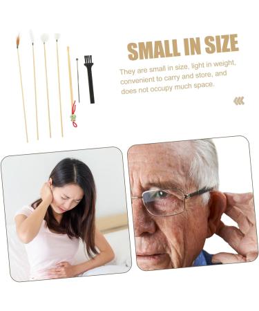 Ear Cleaning Kit with Bamboo Ear Pick & Spiral Cleaner - 1 Set for Safe Ear Wax Removal - Buy Online on SooperMarket.com