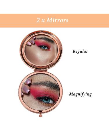 Religious Gifts for Women - Christian Bible Verse Compact Makeup Mirror - Faith-Inspiring Gift for Coworkers, Friends, Teen Girls - Perfect for Baptism, Graduation, Mom, Daughter, Grandma - Buy Online on SooperMarket.com