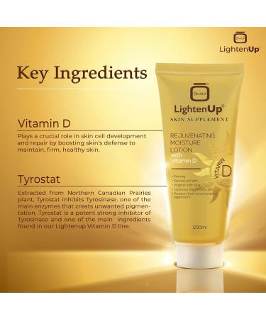 LightenUp Rejuvenating Moisture Lotion with Vitamin D - 200ml | Hydrating Skincare for Radiant Skin - Shop Internationally - Buy Online on SooperMarket.com