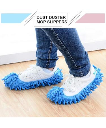 Cosywell Mop Slippers: 10 PCS Cleaning Floor House Shoes Cover Duster - Washable & Reusable - Buy Online on SooperMarket.com