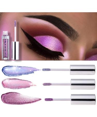 PHOERA Waterproof Glitter Eyeshadow Palette - Unicorn Hype | Long-Lasting Metallic Pigment Makeup - Buy Online on SooperMarket.com