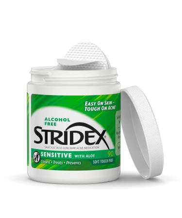 Stridex Sensitive Acne Pads - 90-Count (Pack of 3) - Buy Online on SooperMarket.com