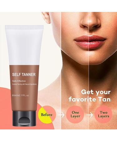 Self Tanner Cream & Sunscreen Lotion for Bronzed Skin - Premium Body Tanning Solution - Buy Online on SooperMarket.com