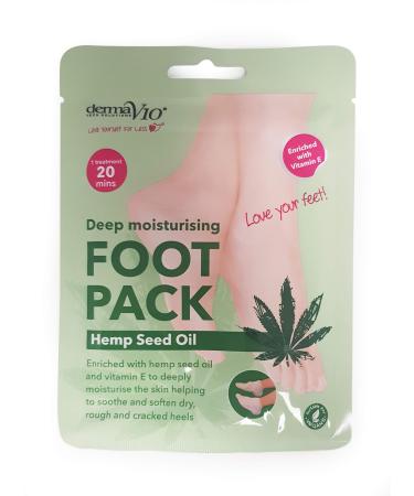 Derma V10 Hemp Foot Pack 100 ml 48 pieces FOOTPACKHEMP