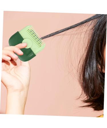 NOLITOY Mini Hair Comb & Bangs Trimmer Portable Hair Clipper for Women | Double Edge Comb for Perfect Bangs - Buy Online on SooperMarket.com