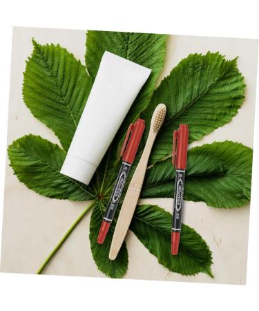 Beavorty 6pcs White Eyebrow Mapping Pencil Makeup Marker Pens Cosmetic Liner Leather Pen 13.9x1.8cm Red - Buy Online on SooperMarket.com