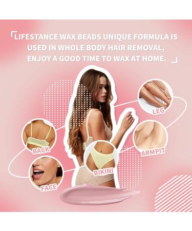 Lifestance Waxing Kit for Women - Professional 8min Heating Digital Wax Heater with 31 Accessories for Full Body Hair Removal - Buy Online on SooperMarket.com