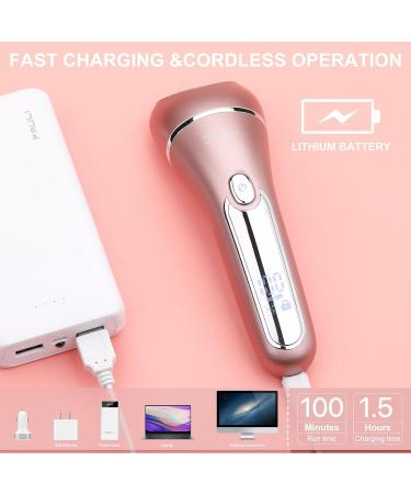 Hatteker Electric Razor for Women 3 in 1 Lady Shaver Kit - Cordless IPX7 Waterproof Rechargeable Electric Epilator for Face, Body, and Bikini - Painless and Portable - Buy Online on SooperMarket.com