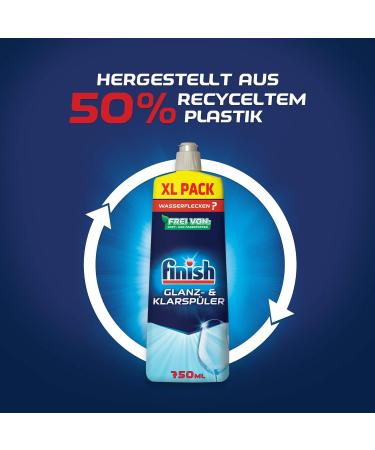 Finish Shine & Rinse Aid for Radiant, Dryer Dishes - 750 ml Mega Pack - No Water Stains - Buy Online on SooperMarket.com