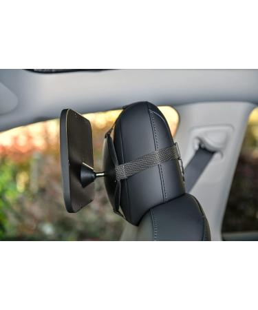 Altabebe AL1104 Black Back Seat Mirror - Easy Installation and Wide Angle View - Buy Online on SooperMarket.com