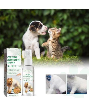 Cat Detangler Spray for Matted Hair Leave In Hair Conditioner Spray Pet Supplies for Dogs Cats Matted Hair Encourages Hair Regrowth (30ml) Shareed - Buy Online on SooperMarket.com