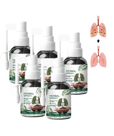 New Trending Medilisk Lung Cleansing Spray Googeer Herbal Lung Cleanse Mist Herbal Lung Cleansing Spray Herbal Spray Cleansing Lung Medilisk Herbal Spray Respinature Spray (5pcs)