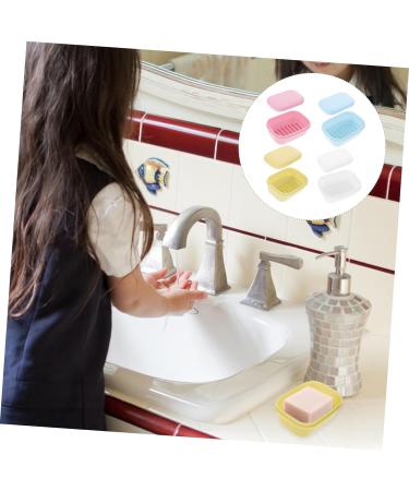 Cabilock 4pcs Box Soap Bar Case Suction Cup Soap Holder Bathroom Soap Bar Soap Holder Dish Soap Container with Lid Soap Dish with Lid Soap Container Soap Case With Cover Drain - Buy Online on SooperMarket.com