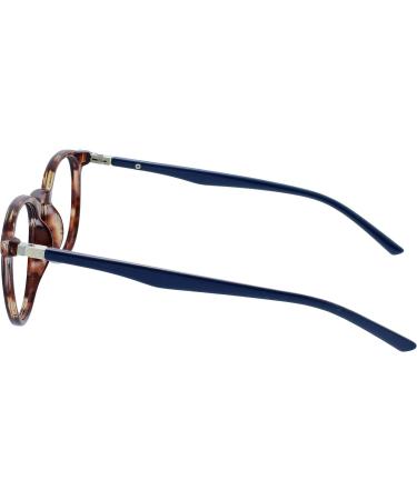 Opulize Met Reading Glasses 4-Pack - Slim Round Frame Scratch-Resistant Tortoise & Blue - +3.00 Diopters for Men & Women - Buy Online on SooperMarket.com