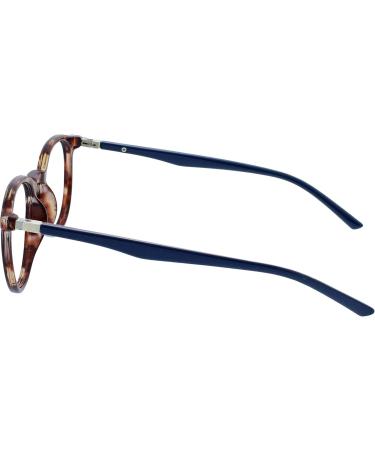 Opulize MET Reading Glasses 2 Pack - Slim Round Frame Spring Hinges Scratch-Resistant Black/Brown for Men & Women +3.50 Diopters - Buy Online on SooperMarket.com