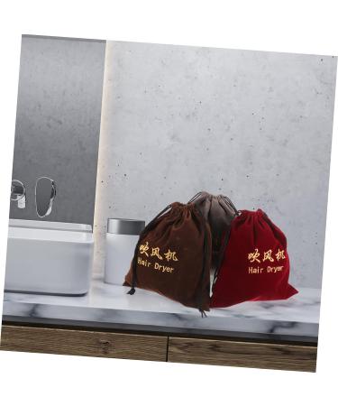 Healeved 6 Pcs Hair Dryer Storage Bag Travel Hair Dryer Blow Dryer Bag Drawstring Fabric Wine Bag - Buy Online on SooperMarket.com