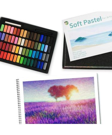 HA SHI Soft Chalk Pastels 64 Colors - Non-Toxic Drawing Media for Artists and Kids - Buy Online on SooperMarket.com