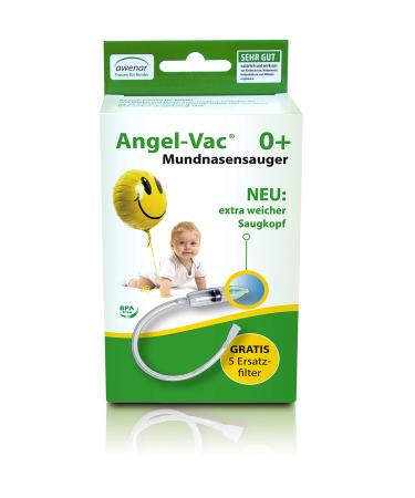Nasal Aspirator Baby Angel-Vac Oral Nasal Aspirator Extra Soft Suction Head Electric
