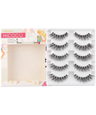 3D False Eyelashes - Handmade Natural Look Fluffy Strip Lashes Multipack (HS17-7) - Buy Online on SooperMarket.com