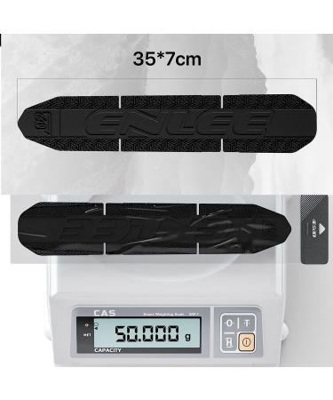 ENLEE Mountain Bike Down Tube Frame Protector | 3M MTB Bicycle Guard | Black | Protect Your Bike from Collision and Scratches - Buy Online on SooperMarket.com