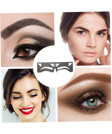 Beavorty 4 Pcs Eyebrow Ruler Makeup Tools Ink Stamp Brow Mapping Eyebrow Shaping Stencil Card Balance - Buy Online on SooperMarket.com