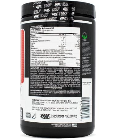OPTIMUM NUTRITION ESSENTIAL AMINO ENERGY Fruit Fusion 30 Servings - Buy Online on SooperMarket.com