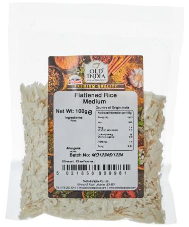 Old India Flattened Rice Medium 100g