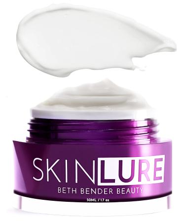 Beth Bender Beauty SKINLURE Hydrate + Revive Face Moisturizer with Vitamin C - Anti Aging Facial Cream for Dry Sensitive Skin - 1.7 oz