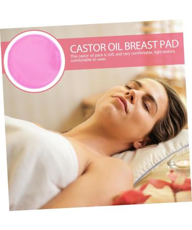 Shop TENDYCOCO 2Pcs Organic Castor Oil Breast Pads - Leakproof Nursing Mat for Comfortable Milk Support - Buy Online on SooperMarket.com