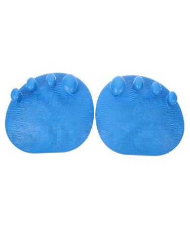 Pelvic Floor Trainer Separator 1 Pair Splitter Thumb Protector Thumb Spica Splint Nail Protector Foot Separator Arch TPR Blue Separators Foot Correctors Sponge Gel Thumb Splint Blue 11X10X6CM