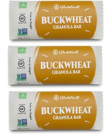 Glutenull Bakery Individually Wrapped Gluten-Free Breakfast Energy Bar Buckwheat Granola 12 Count - Buy Online on SooperMarket.com