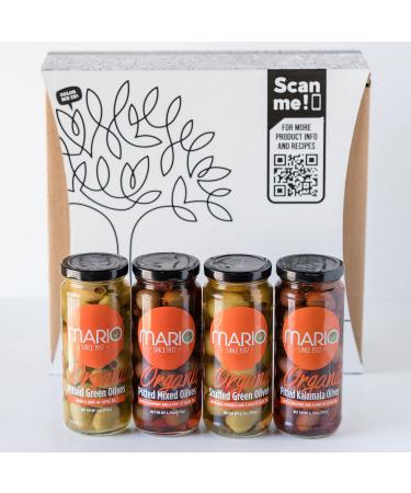 Mario Camacho Olive Gift Box, 6.25 oz, (Pack of 4)