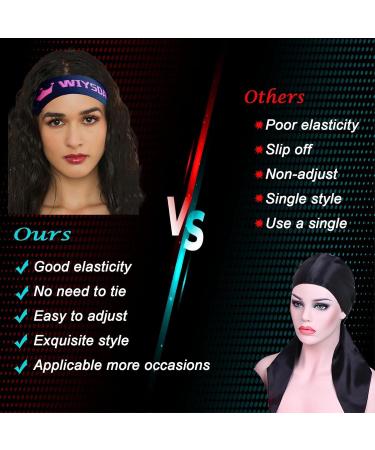 2PCS Elastic Bands for Wig - Purple Lace Melting & Edge Wrap Bands - Buy Online on SooperMarket.com