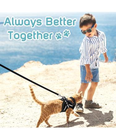 AOKCATS Cat Harness and Leash Set - Escape Proof Adjustable Vest for Small Cats - Buy Online on SooperMarket.com