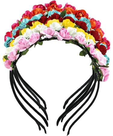 Shop Pink Flower Headband for Weddings & Parties | Boho & Hippie Style Accessories - Buy Online on SooperMarket.com