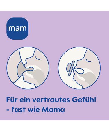 Mam Perfect Night Schnuller Set | Glow in the Dark Tooth-Friendly Baby Pacifiers | 16+ Months | Sustainable Silicone with Pacifier Box | Tiger & Bird Design (2 Pack) - Buy Online on SooperMarket.com